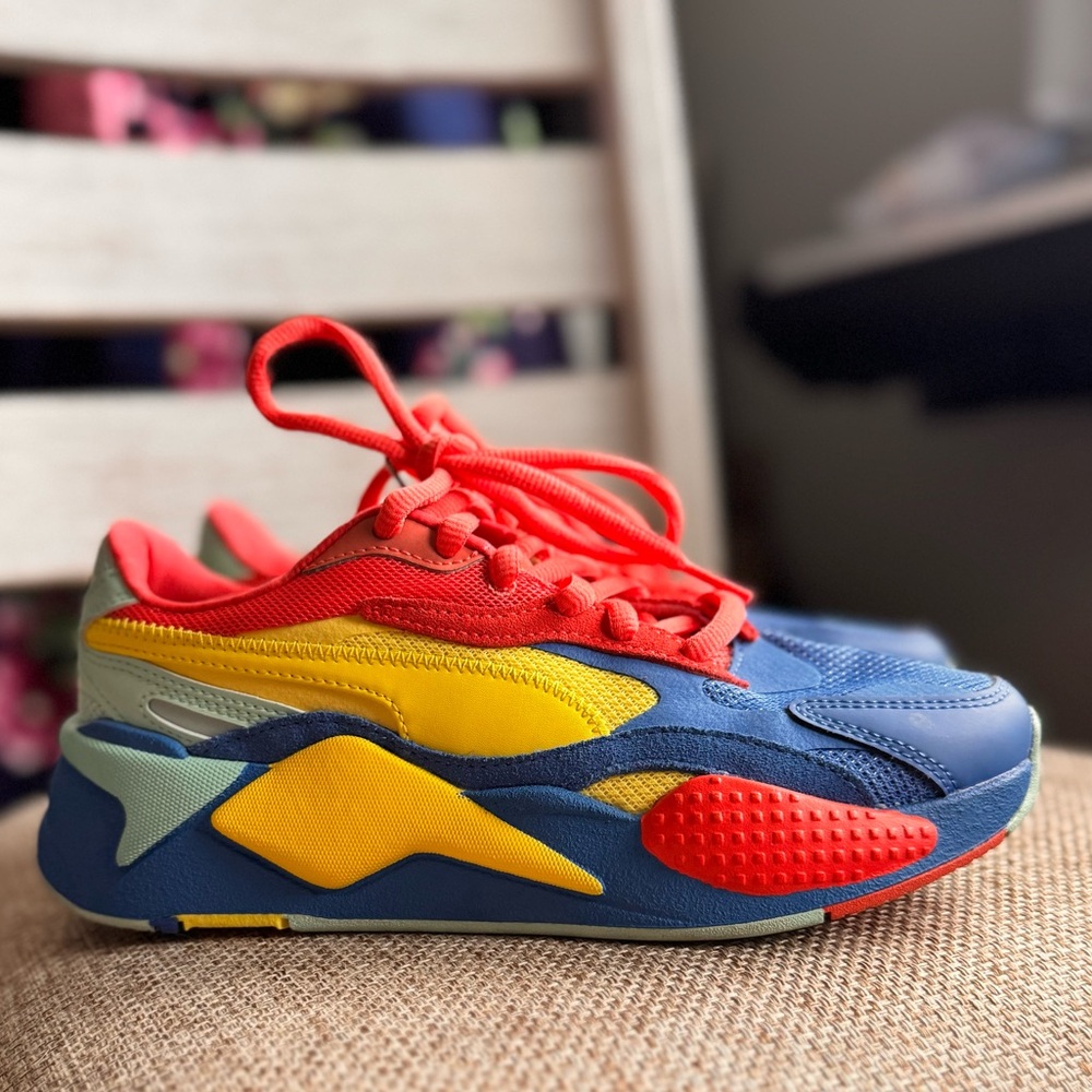 PUMA RS-X3 Puzzle Palace Blue Sneakers